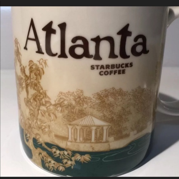 STARBUCKS Atlanta Global Icon Mug 2011 Coffee Cup - Picture 2 of 8